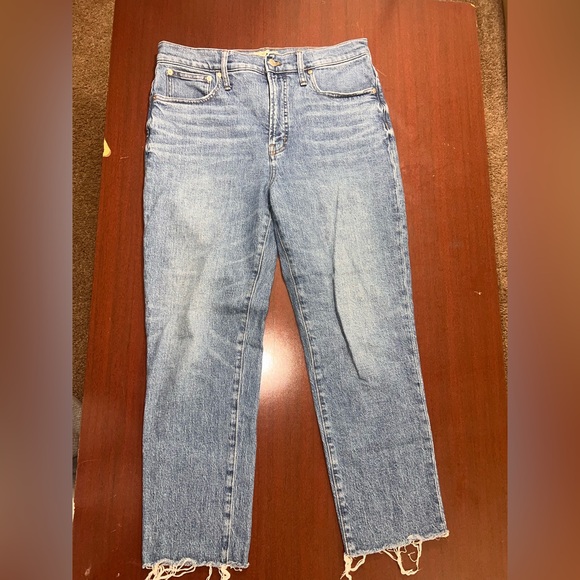 Madewell Denim - Madewell Light Blue Straight Leg Jeans